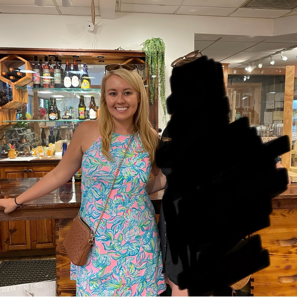 Lily Pulitzer floral patterned dress